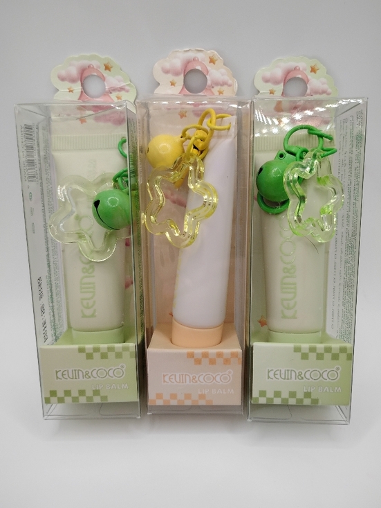 Kevin & Coco Other - 3 KEVIN&COCO Lip Balm with Keychain Charm  (Set)